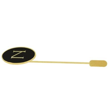     Letter N Stick Pin