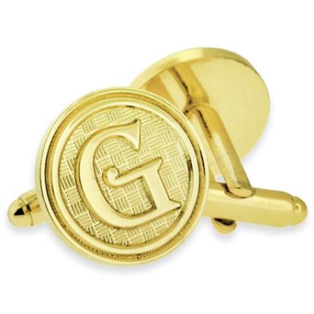     Letter G Cufflink Set