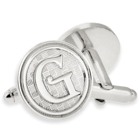     Letter G Cufflink Set