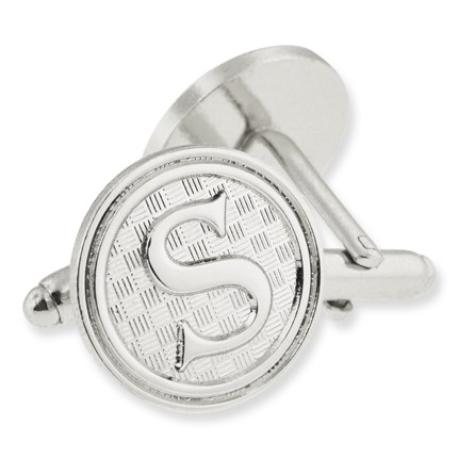     Letter S Cufflink Set