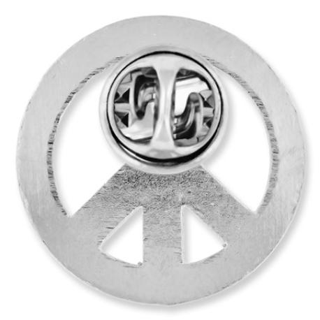     American Flag Peace Sign Pin