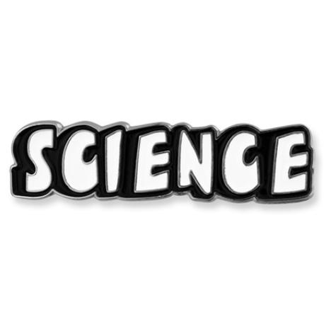     Science Word School Pin