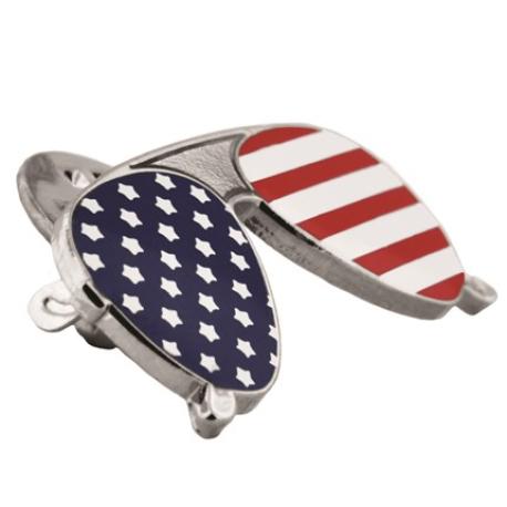     American Flag Sunglasses Pin