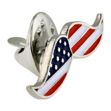     Patriotic Mustache Pin