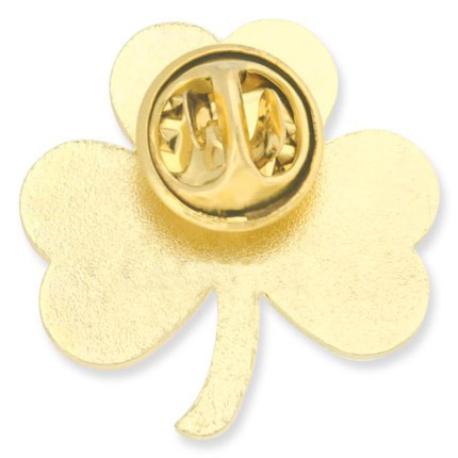     Shamrock Irish Flag Pin