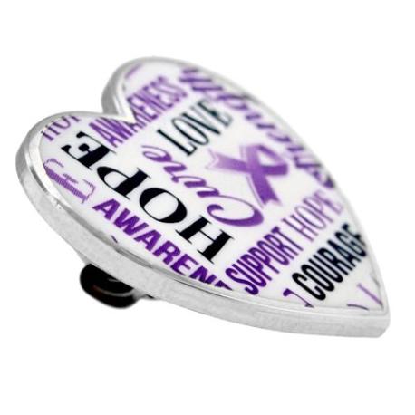     Domestic Violence Awareness 4-Pin Set