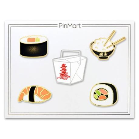     Asian Cuisine 5-Pin Set