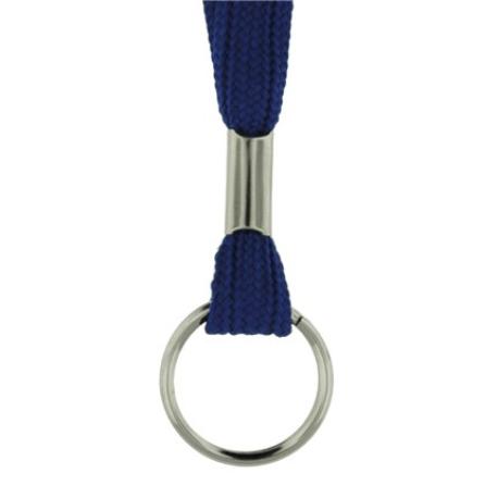     Tube Lanyard with Split Key Ring and Breakaway