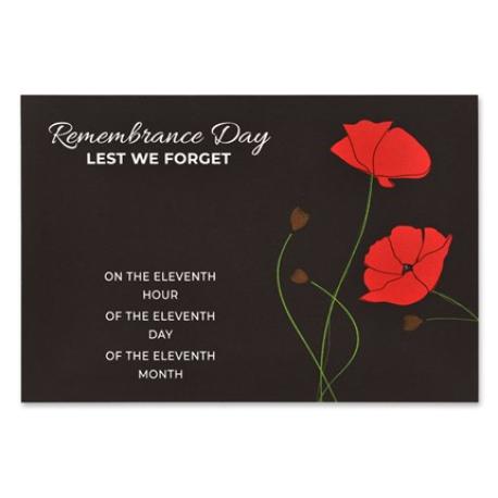     11-11-11 Remembrance Day Card