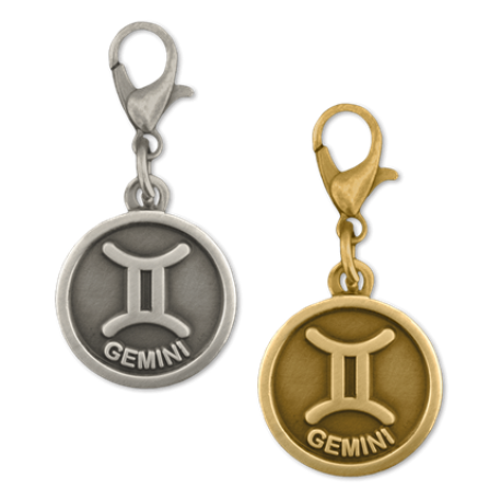     Gemini Zodiac Charm