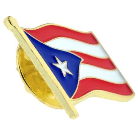     Puerto Rico Flag Pin