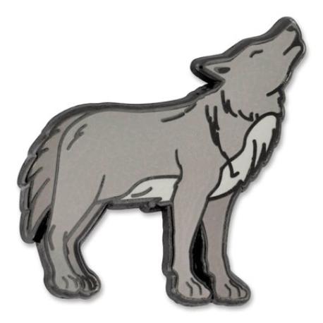     Howling Wolf Pin