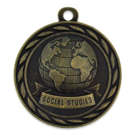     Social Studies Medal - Engravable