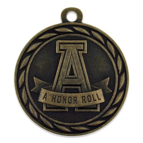     A Honor Roll Medal - Engravable