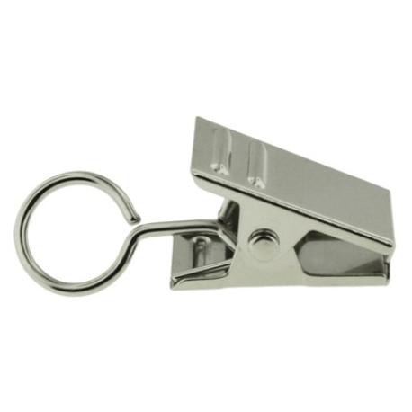     Bulldog Clip with Ring