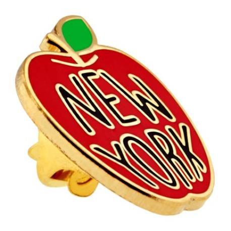     New York Apple Pin