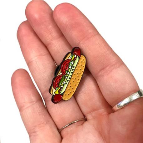     Chicago-Style Hot Dog Pin