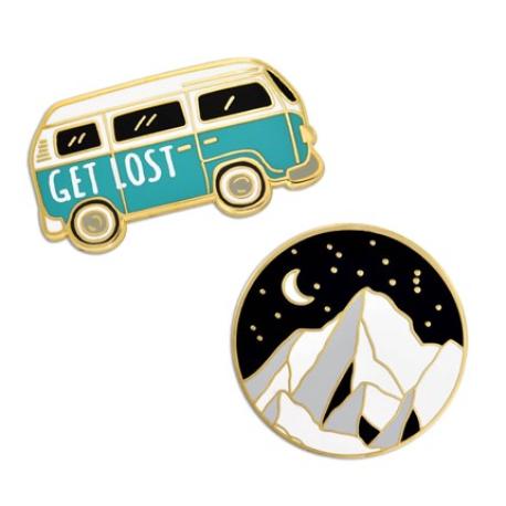     Get Lost 2-Pin Set