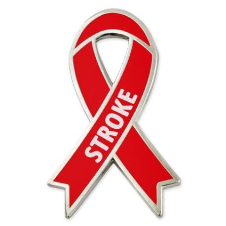     Awareness Ribbon Pin - Stroke