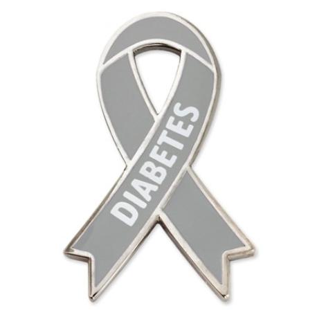     Awareness Ribbon Pin - Diabetes