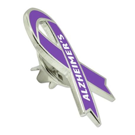     Awareness Ribbon Pin - Alzheimer's