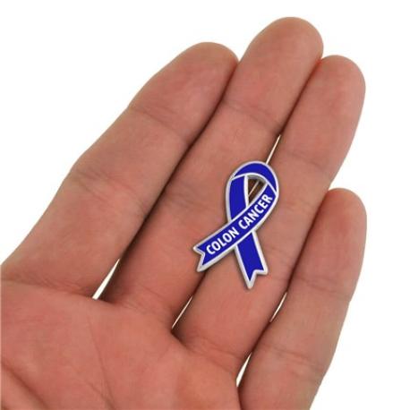     Awareness Ribbon Pin - Colon Cancer