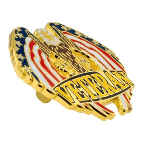     Veteran Eagle Pin