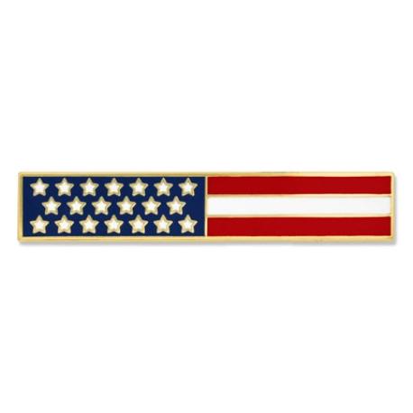     American Flag Bar Pin