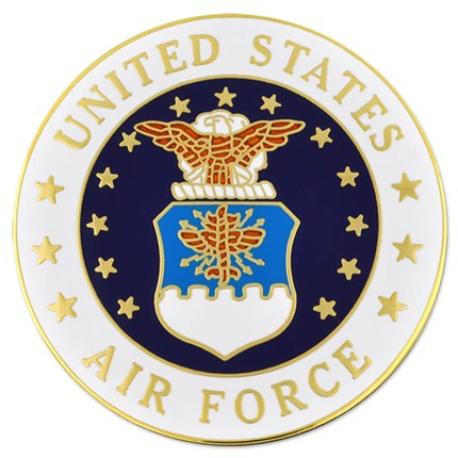     Large U.S. Air Force Pin