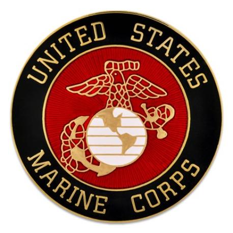     Large U.S. Marine Corps Pin