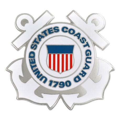     Large U.S. Coast Guard Pin