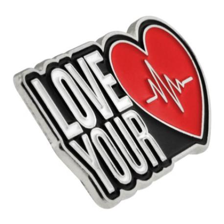     Love Your Heart Pin