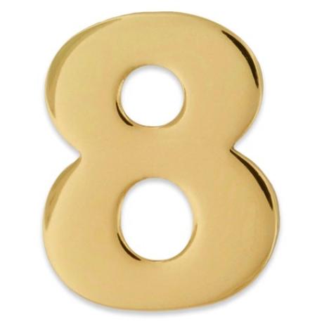     Number 8 Pin