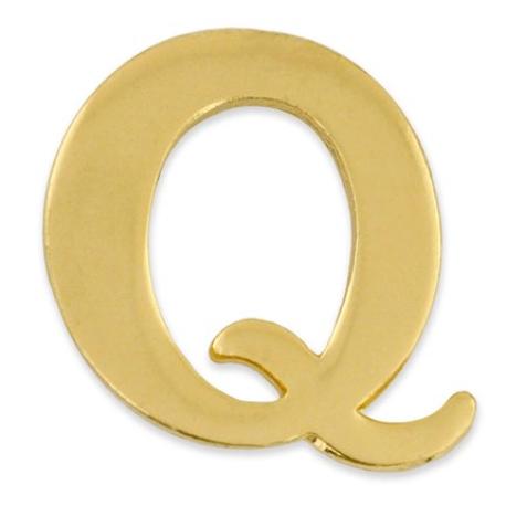     Letter Q Pin