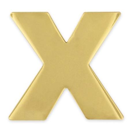     Letter X Pin