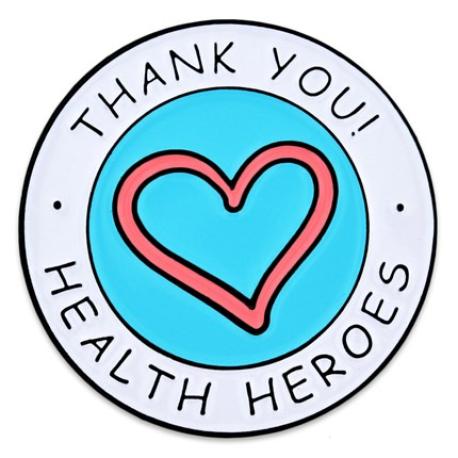     Health Heroes Lapel Pin