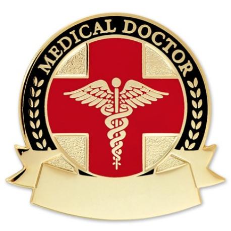     Engravable Medical Doctor Lapel Pin