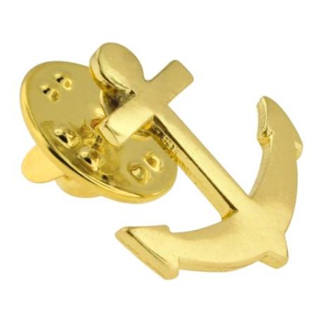     Gold Anchor Pin