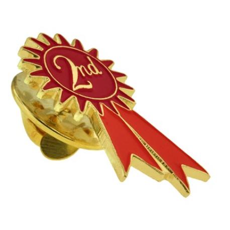     2nd Place Ribbon Pin