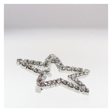     Rhinestone Star Pin