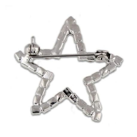     Rhinestone Star Pin