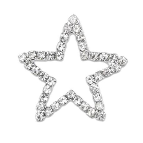     Rhinestone Star Pin