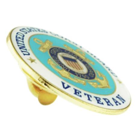     U.S. Coast Guard Veteran Pin