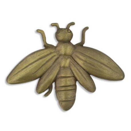     Bee Pin - Antique Bronze