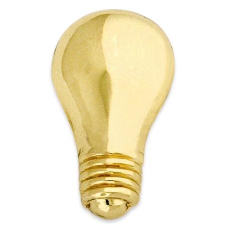     Light Bulb Lapel Pin