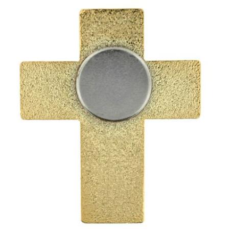     American Flag Cross Pin Magnetic Back