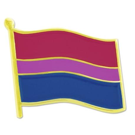     Bisexual Pride Flag Pin