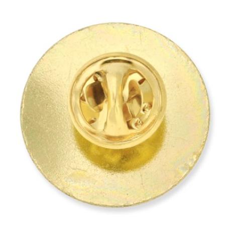     Gold Baseball Chenille Pin