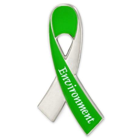     Environment Awareness Ribbon Pin