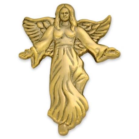     Angel with Flowing Dress Pin